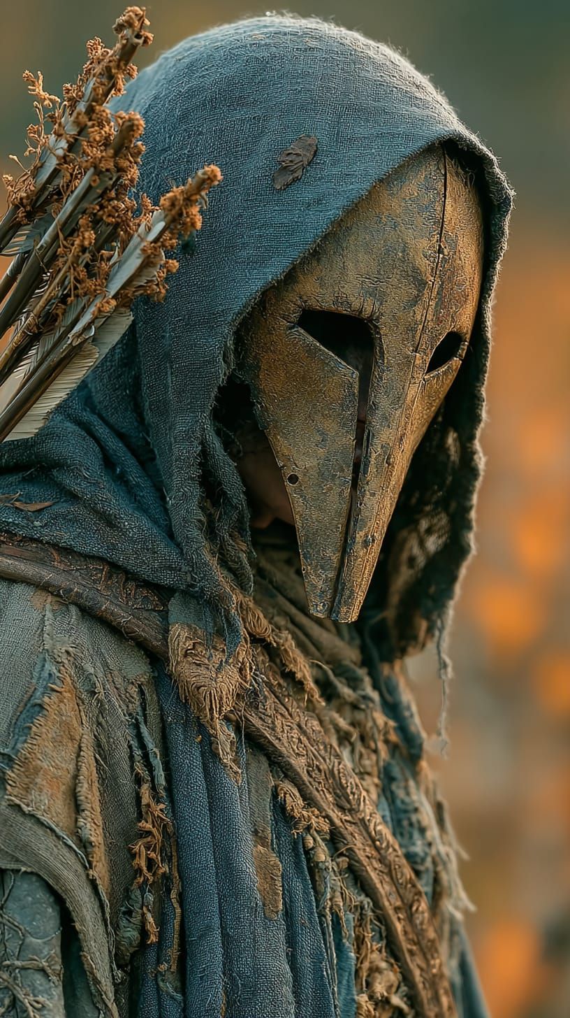 Shrouded Wanderer of Fall