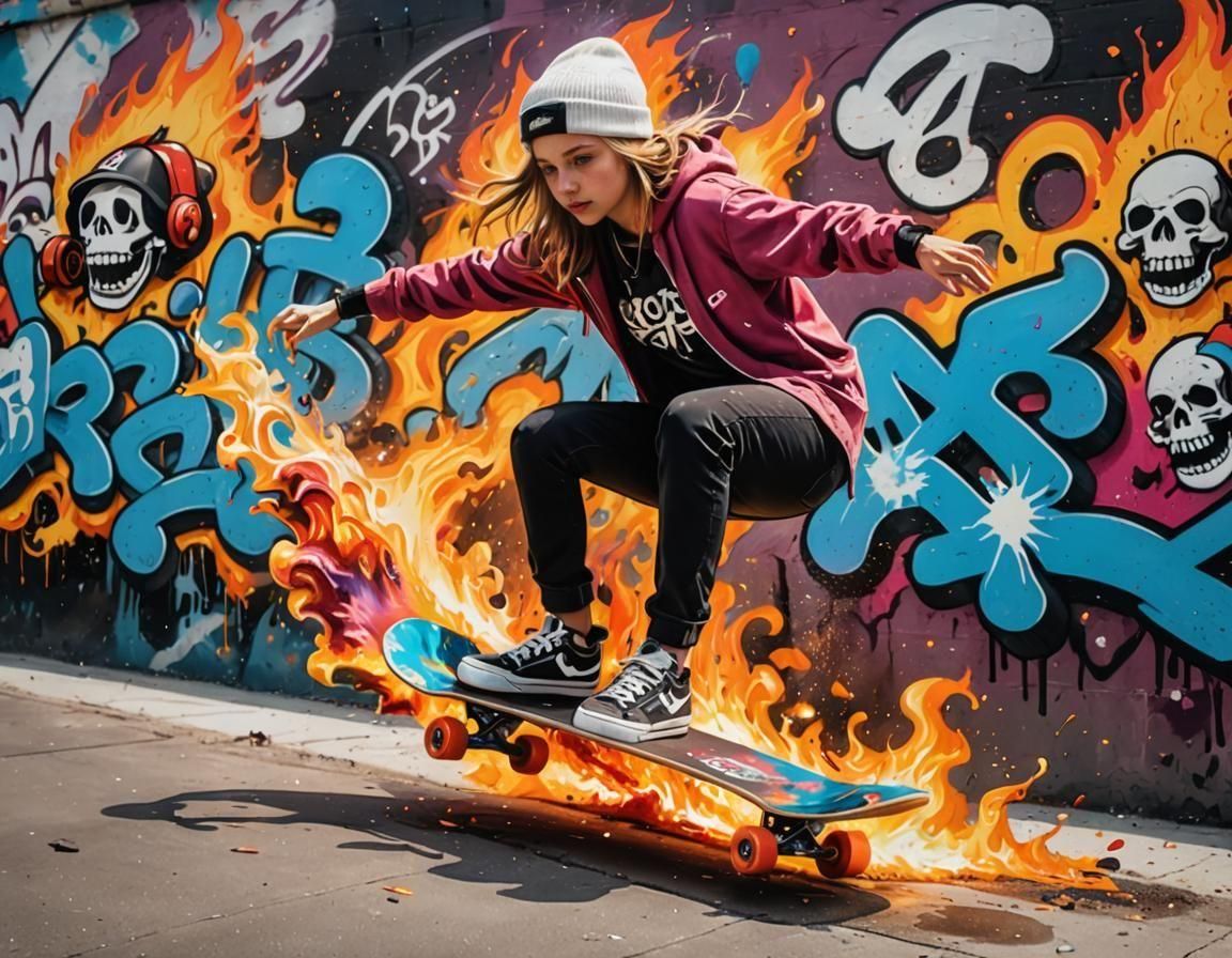 >Sk8r girl  by @Rion November