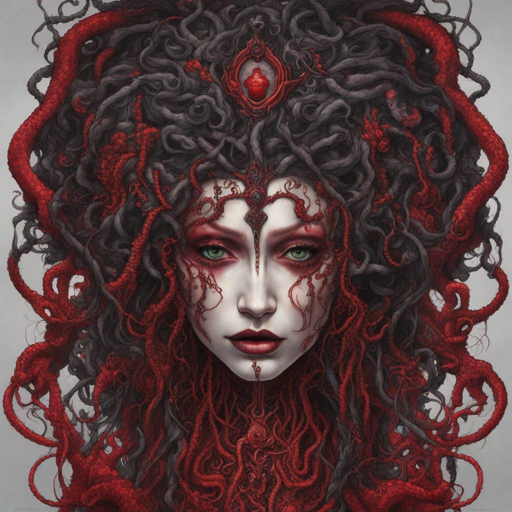 GOTHIC GARGON MEDUSA ...