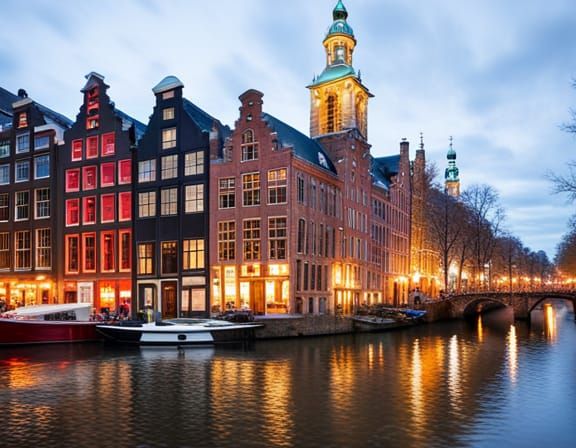 One night in Amsterdam by Per.