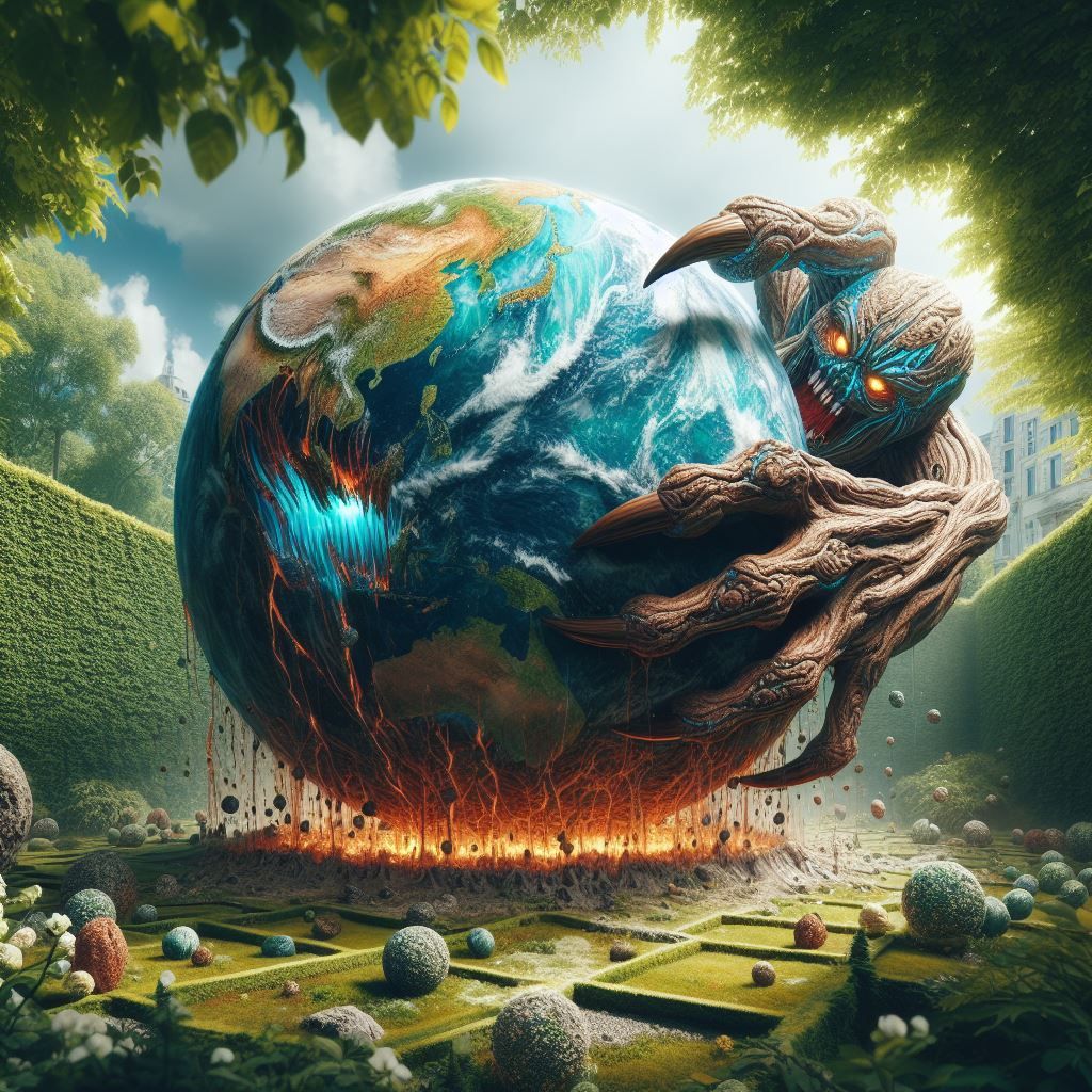 Demon catch earth - NK97643