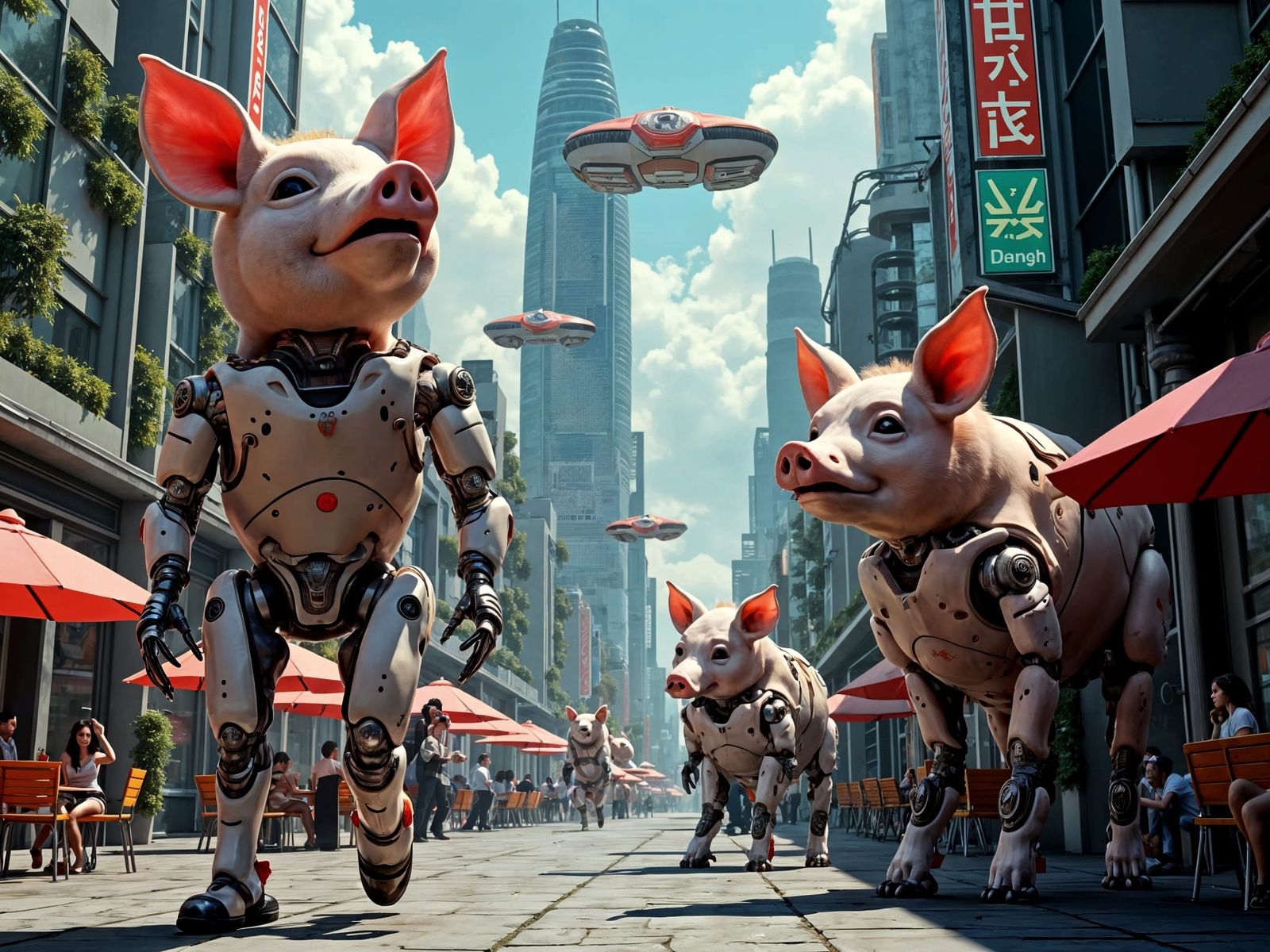 City of Porcine Cyborgs