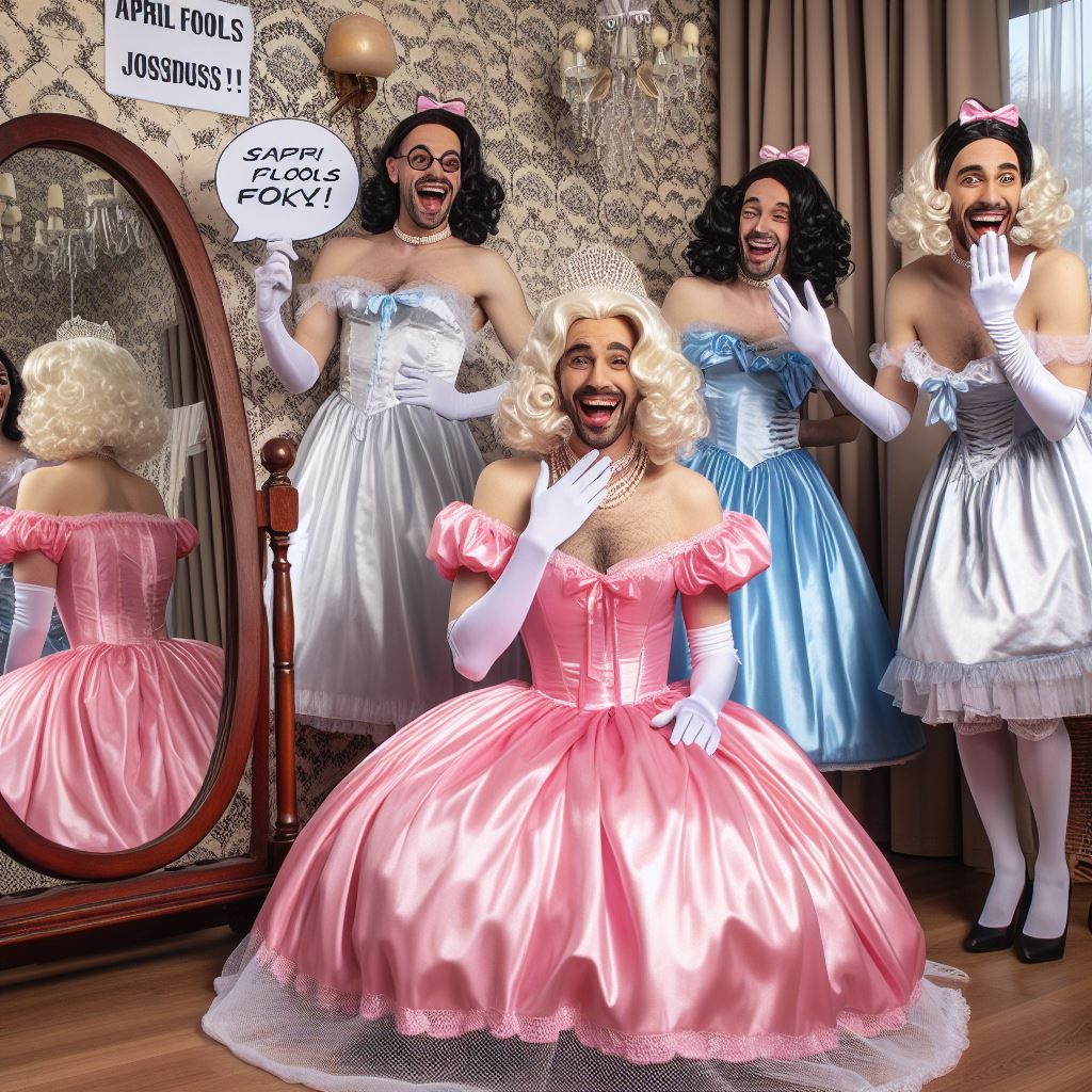 JOKING FUNNY PRANKS APRIL FOOLS DAY POMPÖÖS Couture Living i...