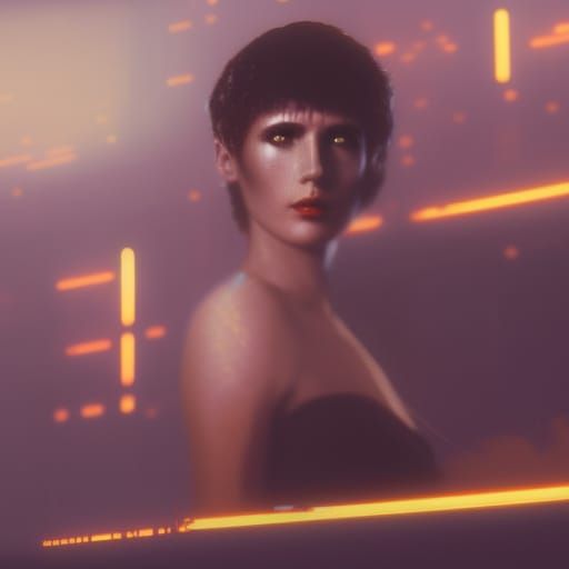 My Attempt At Making Rachael From The Movie Blade Runner