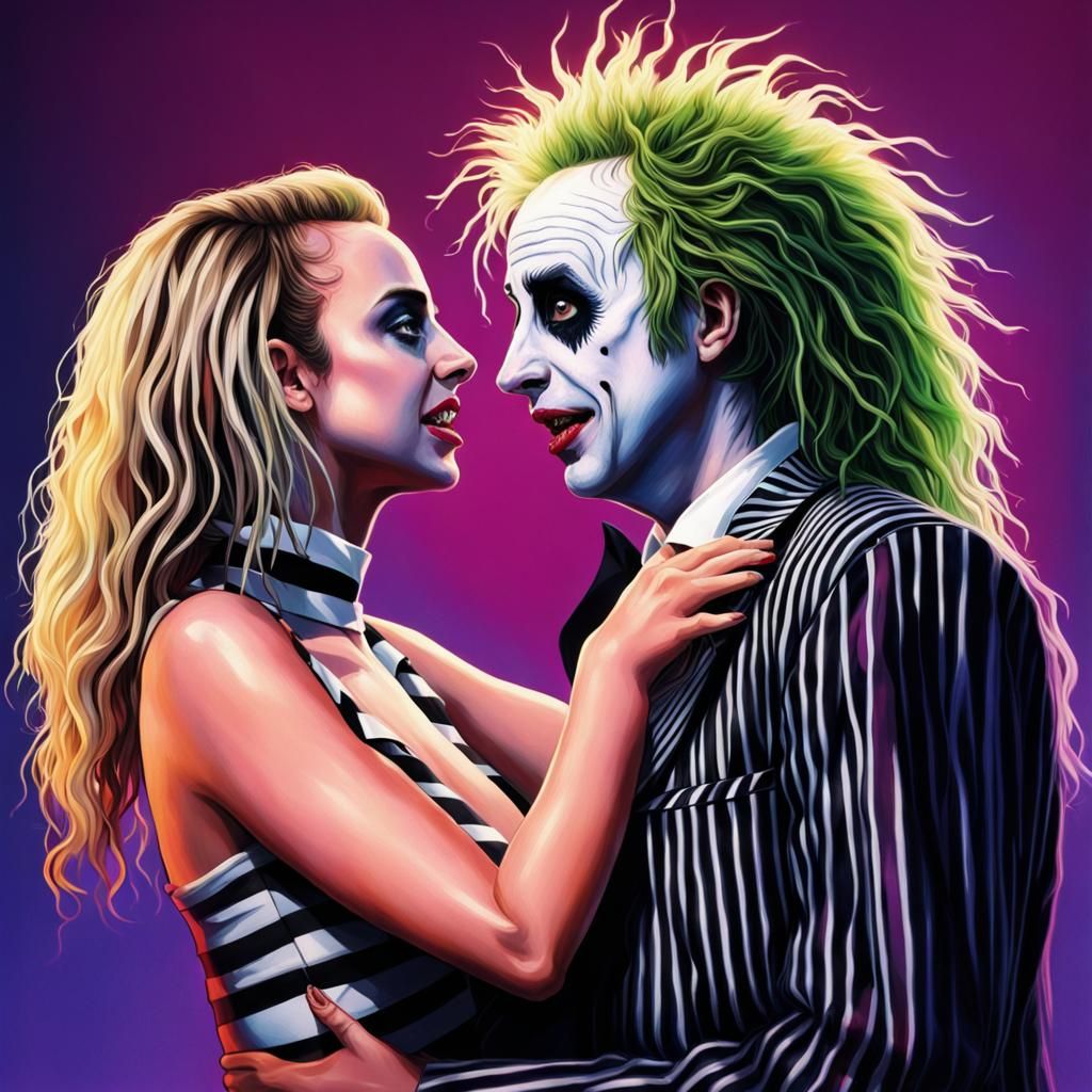 Beetlejuice slow dancing with Brittany spears