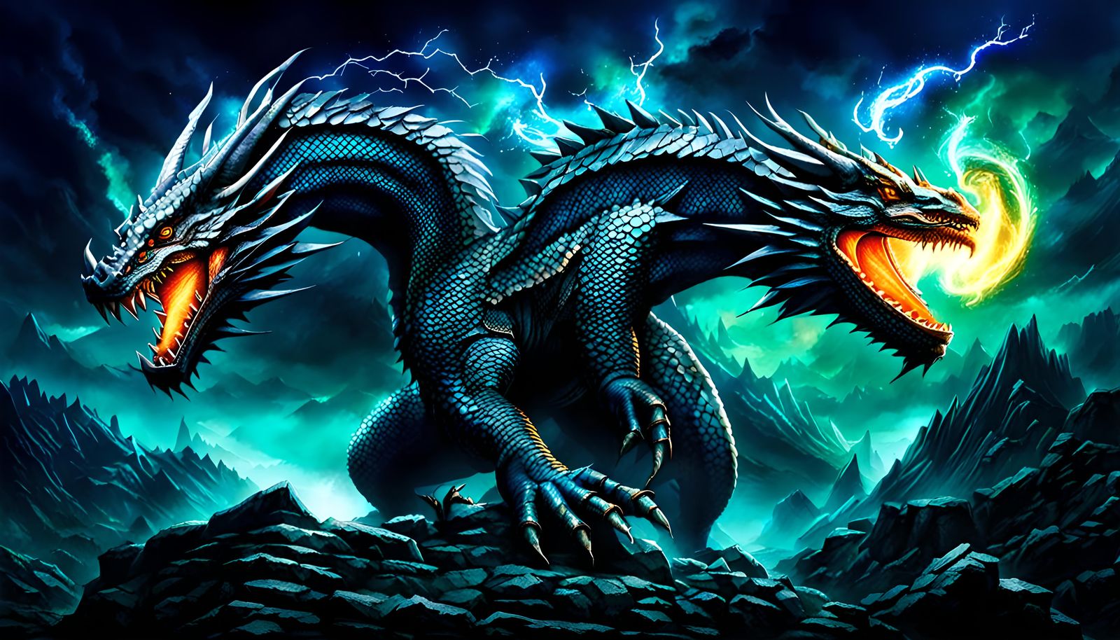 God of Dragons - AI Generated Artwork - NightCafe Creator