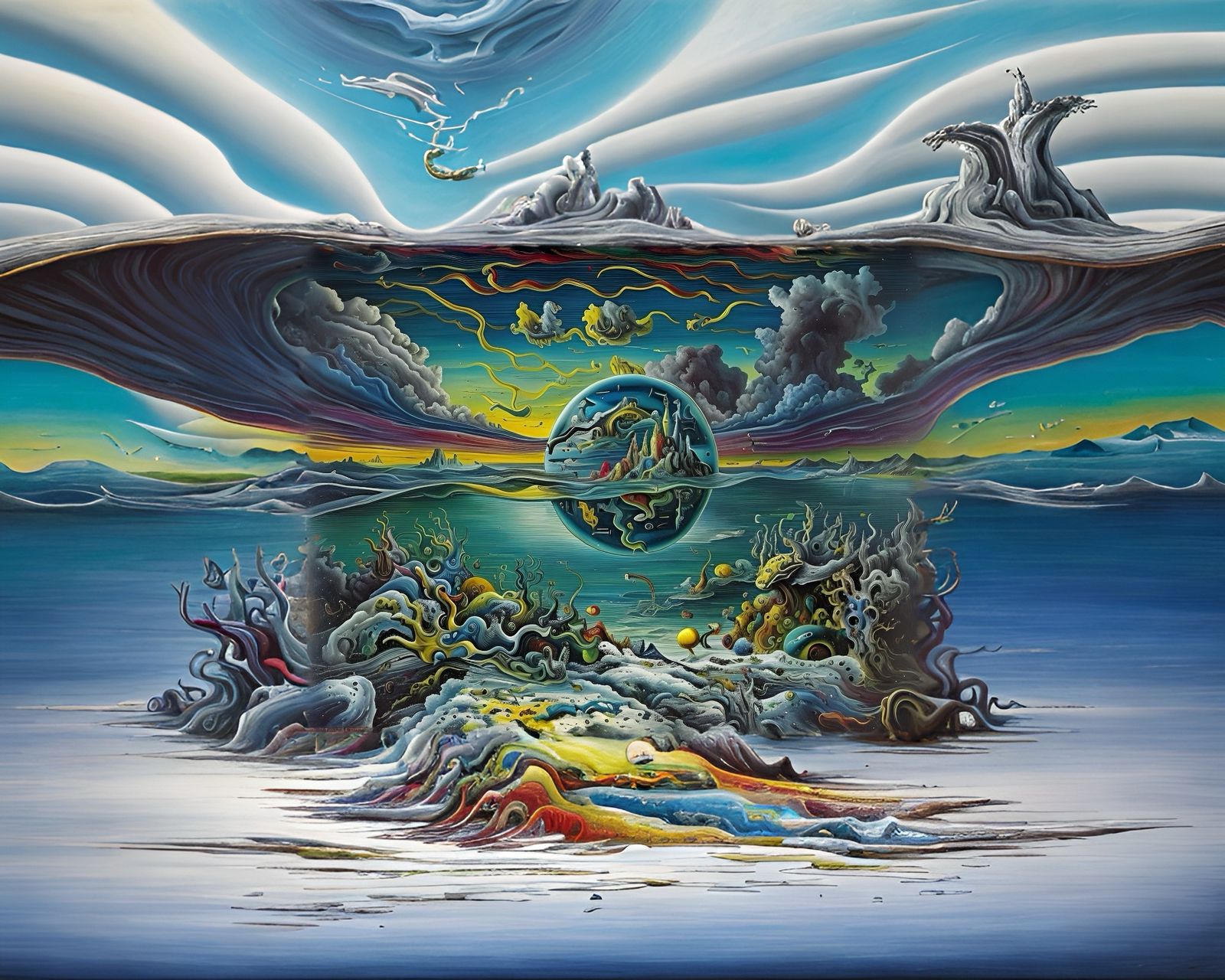 SURREAL ‘UNDERWATER-SCAPE’