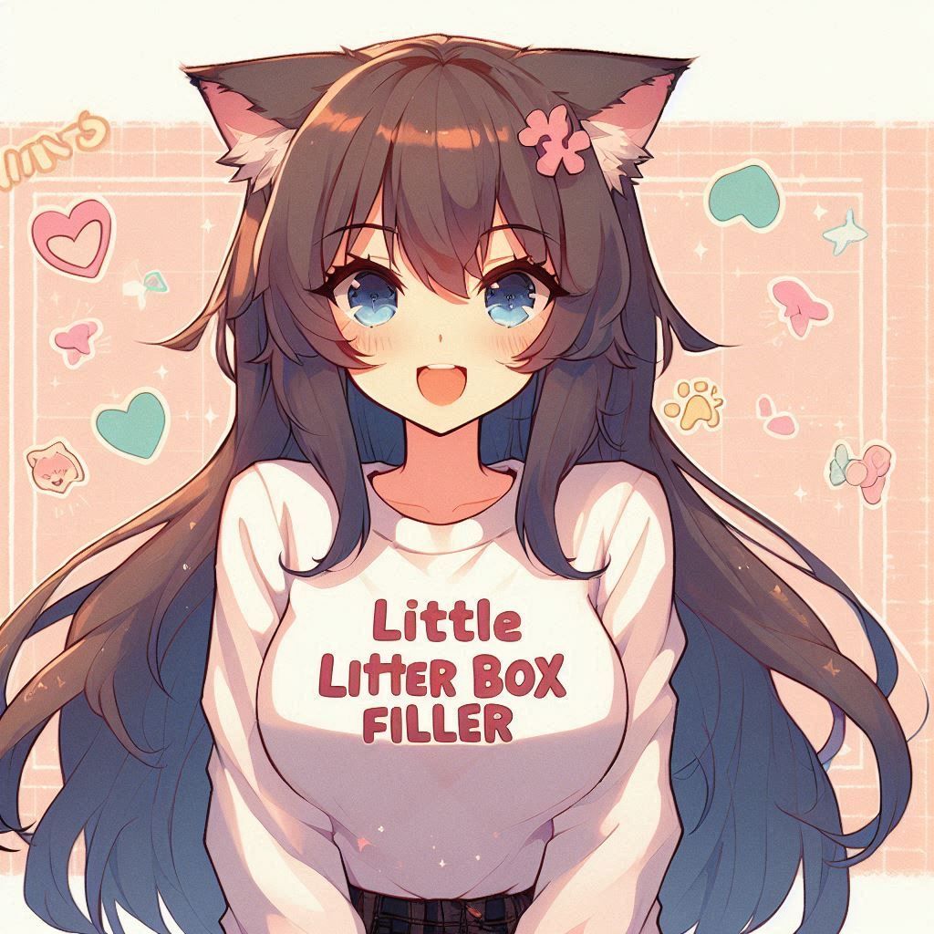 Feeling cute ☺️ might fill the litter box