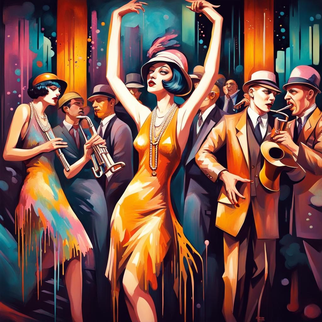 A Jazz Age party