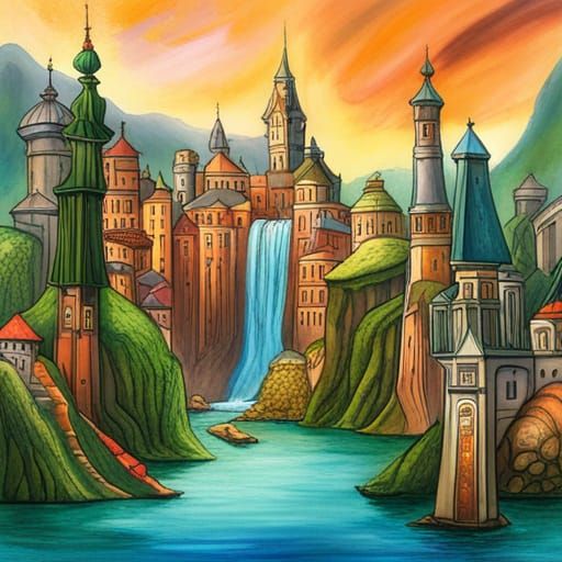 Fantasy city 2