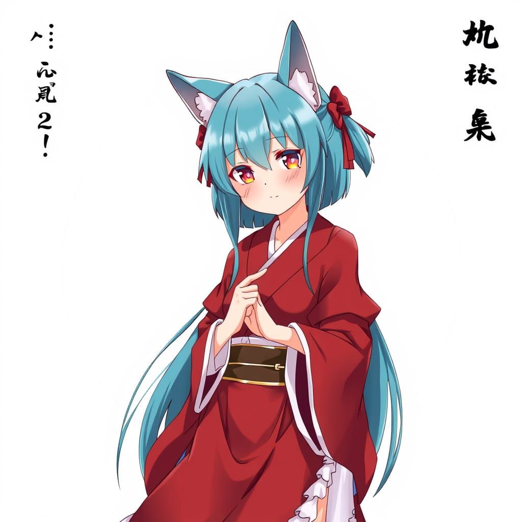 Adorable Anime Feline Tribe