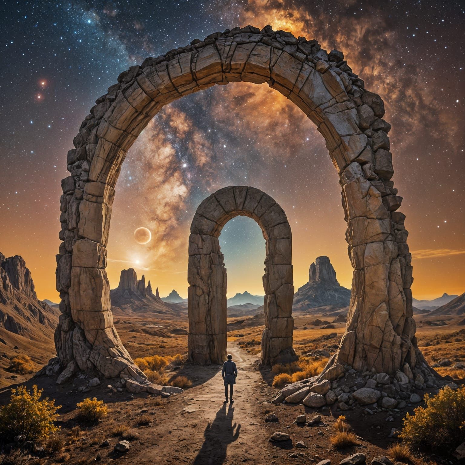 Surreal Autumn God Reveals Winter Landscape