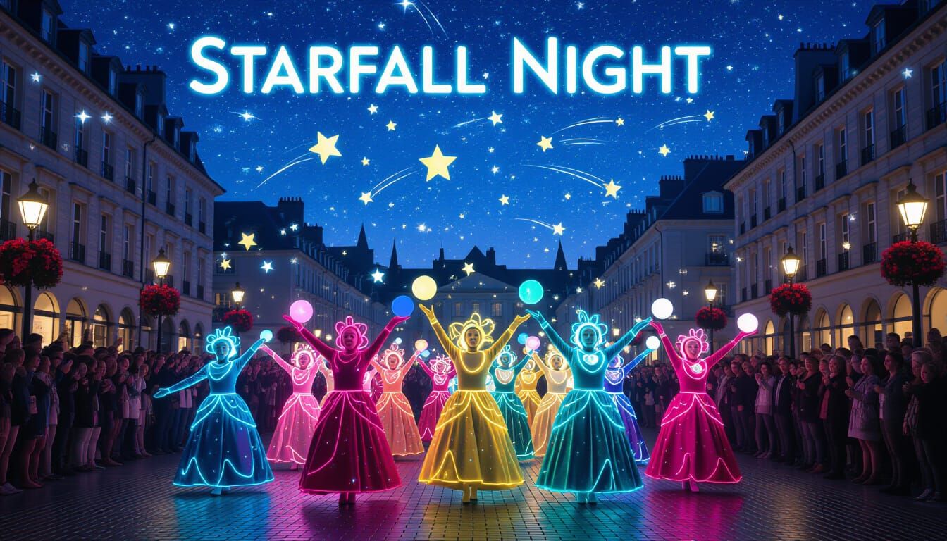 Starfall Night Parade  by @DJ Old Sun