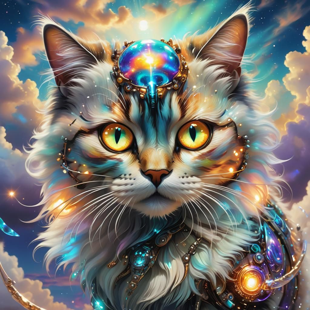 Princess Ahana of the sky cat kingdom