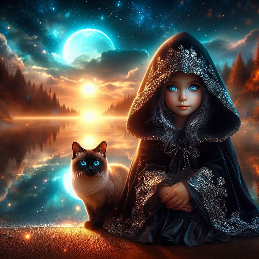 mysterious little girl