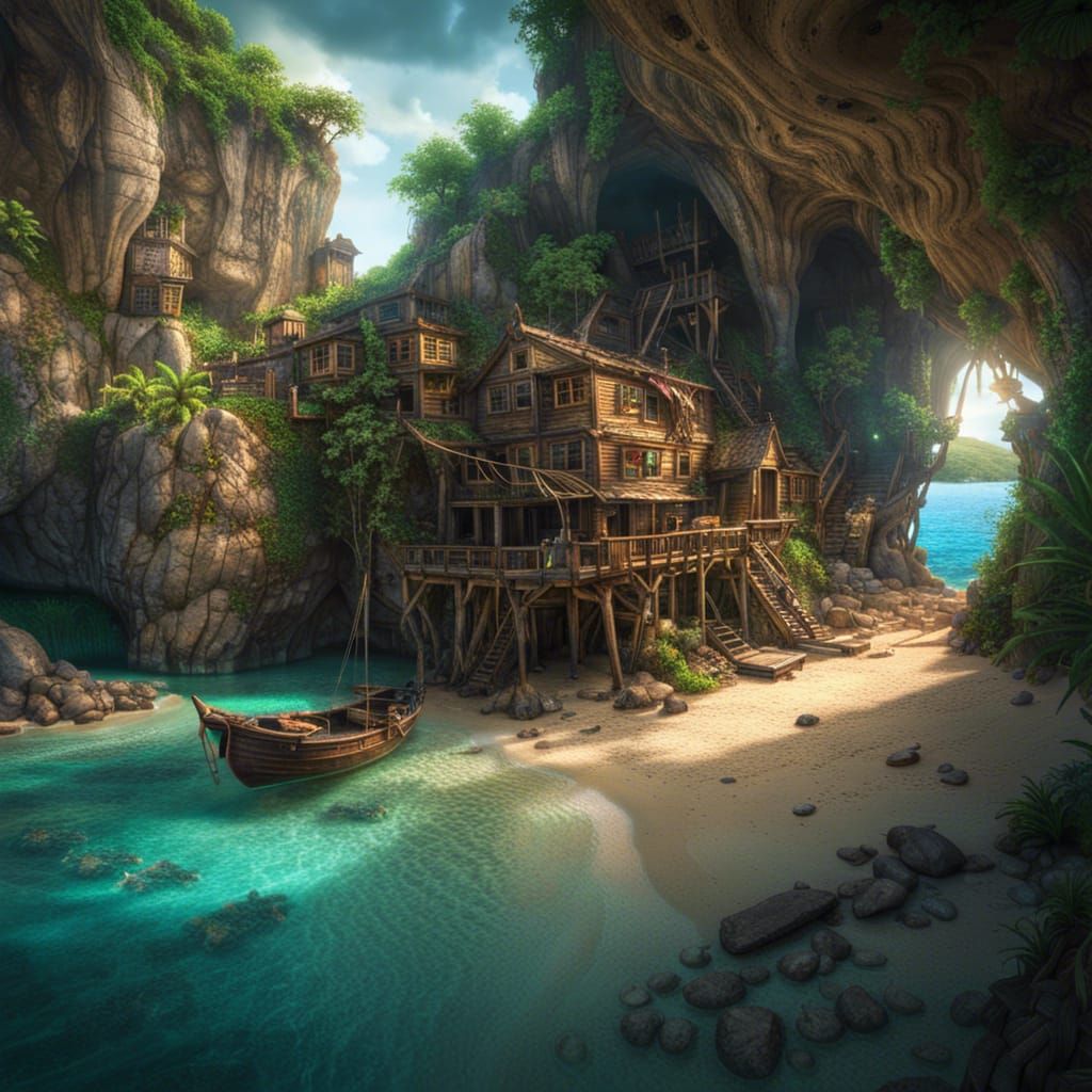Pirate hideout