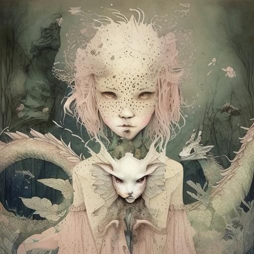 Strange Beauty, Hybrid Fantasies - AI Generated Artwork - NightCafe Creator