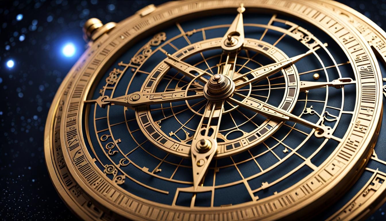Astrolabe - the Star Calculator (220 - 150 BC)  by @FREEQ-AI
