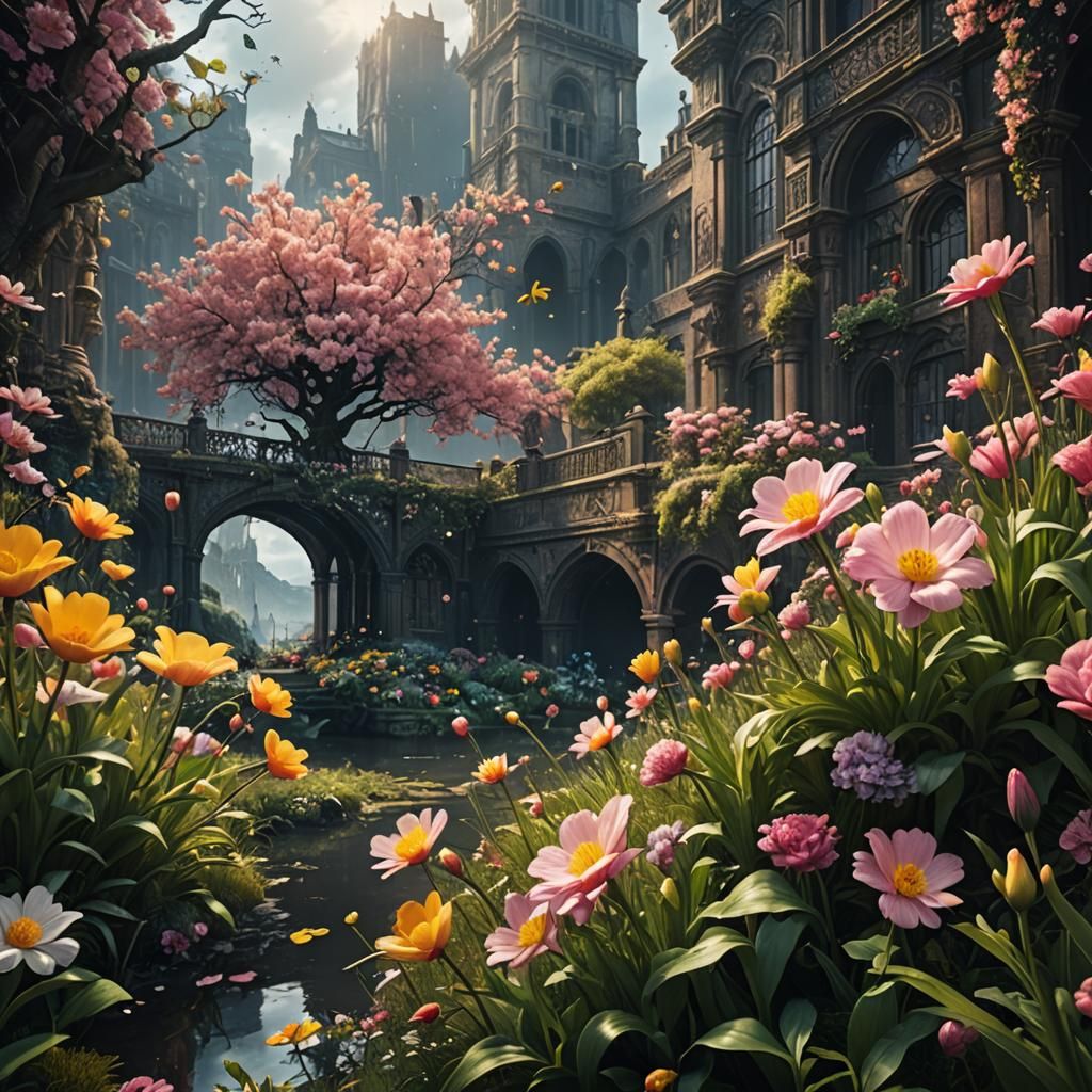 The first flower of spring