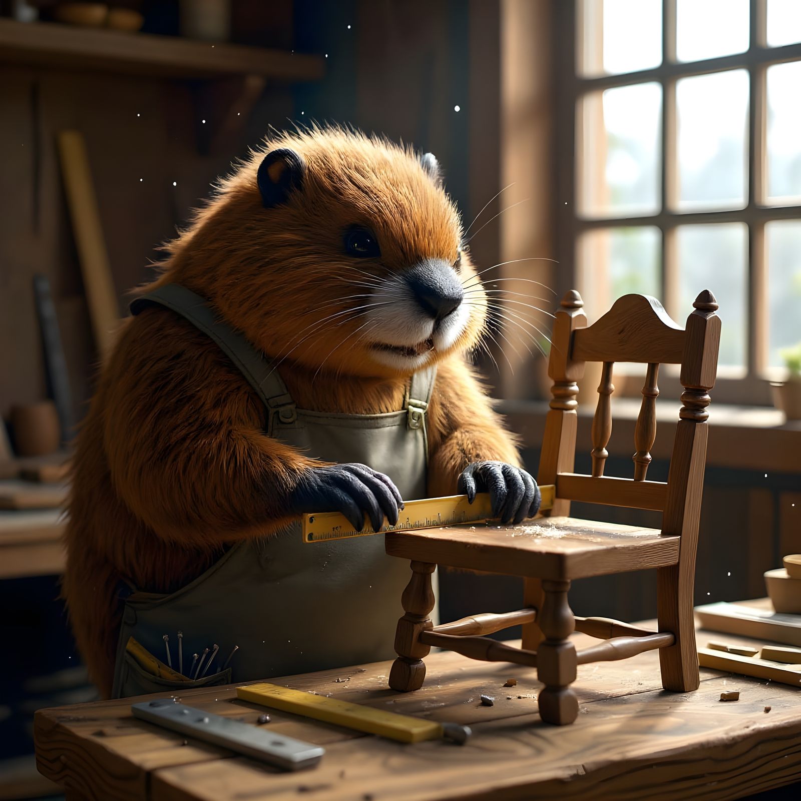 Beaver Carpenter   by @Ailee