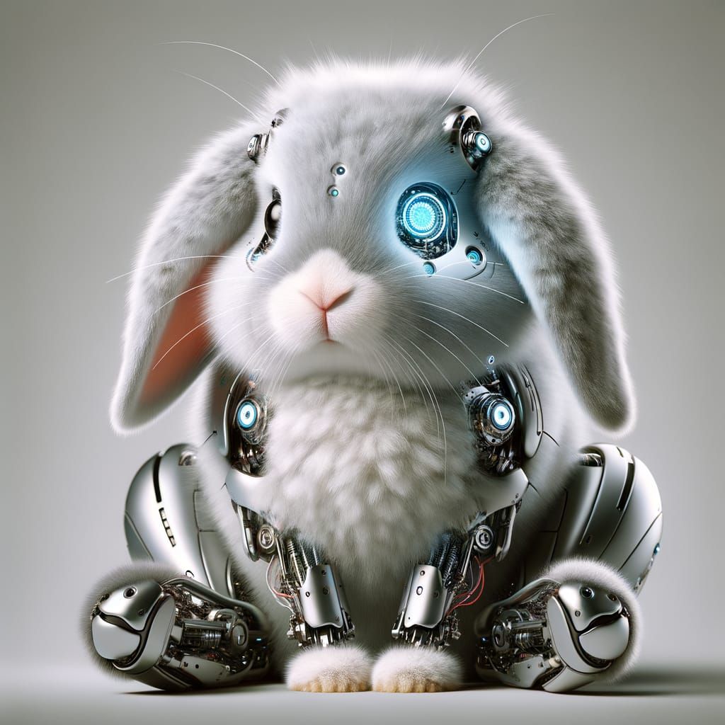 Cyborg rabbit
