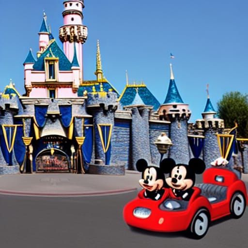 Disneyland ride