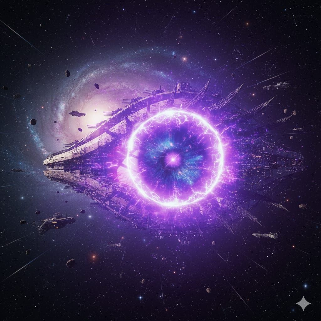 Intergalactic Citadel-class starship “E-Y-3”