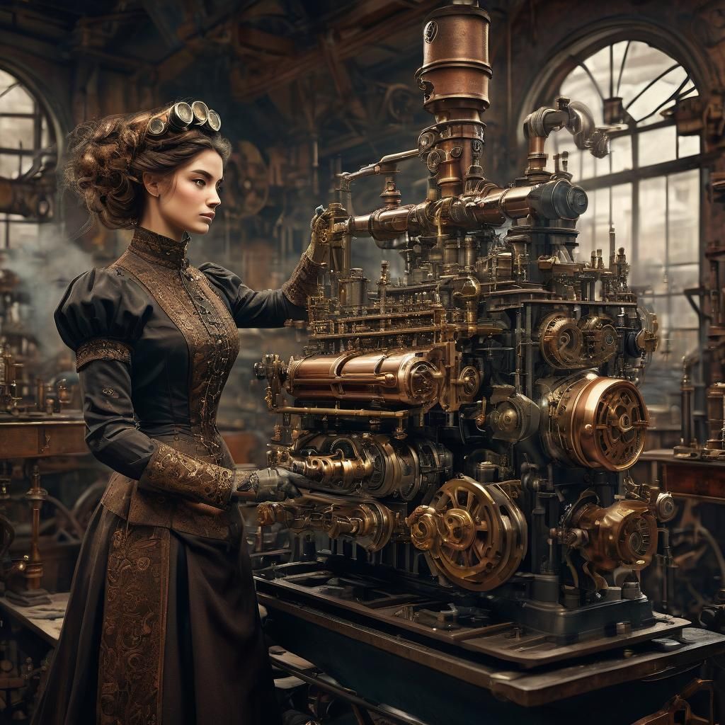 Steam Machine Invention  by @Montana Deroble