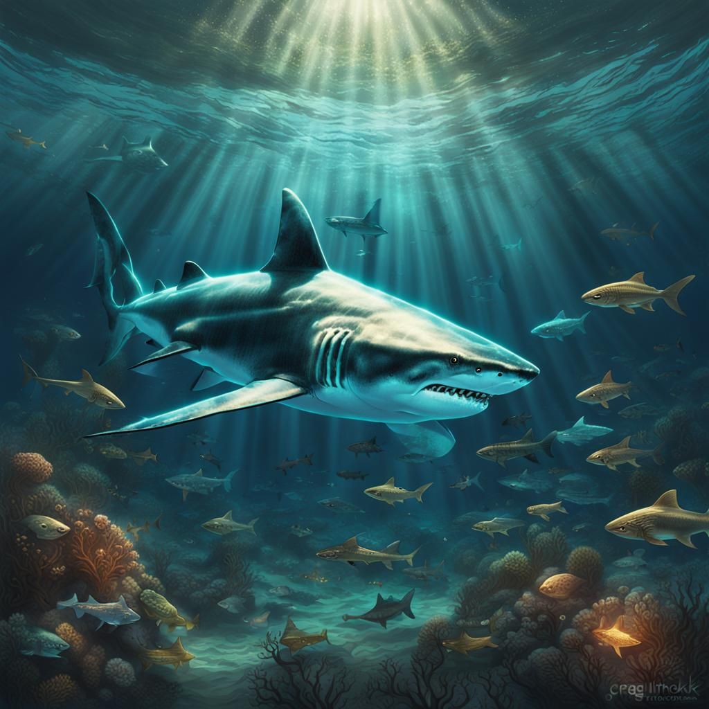 in the ocean