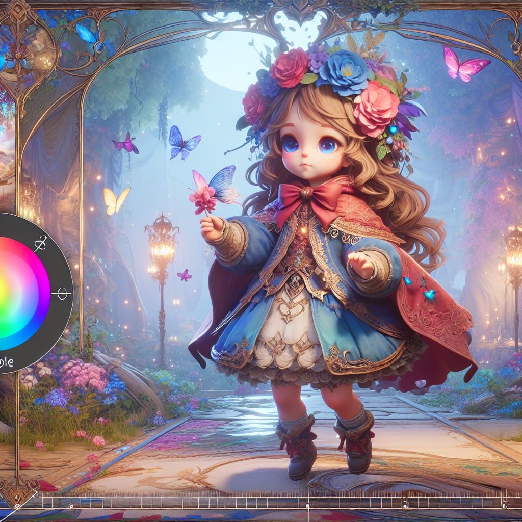 ילדה קטנה וחמודה