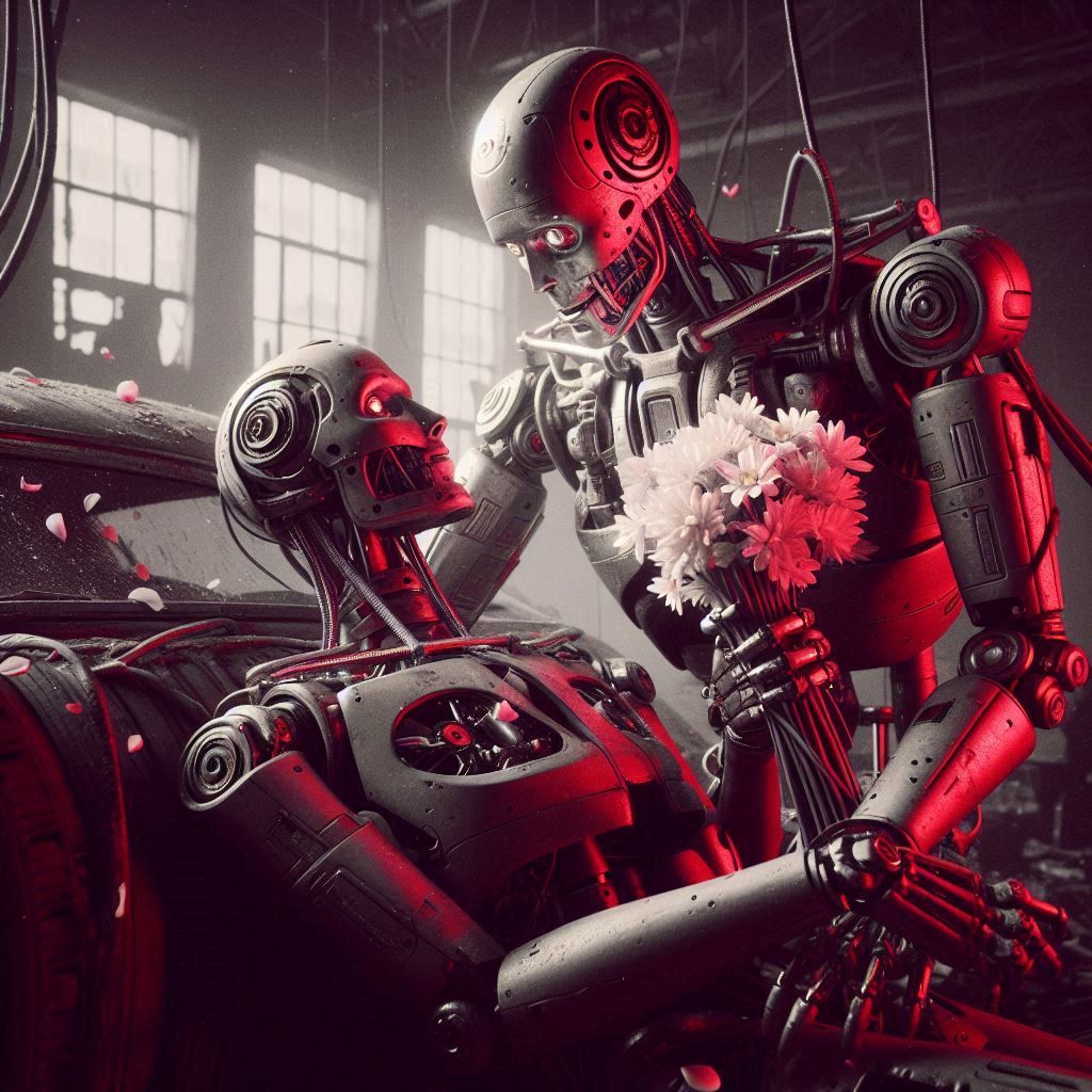 The robot who discovered love 💕