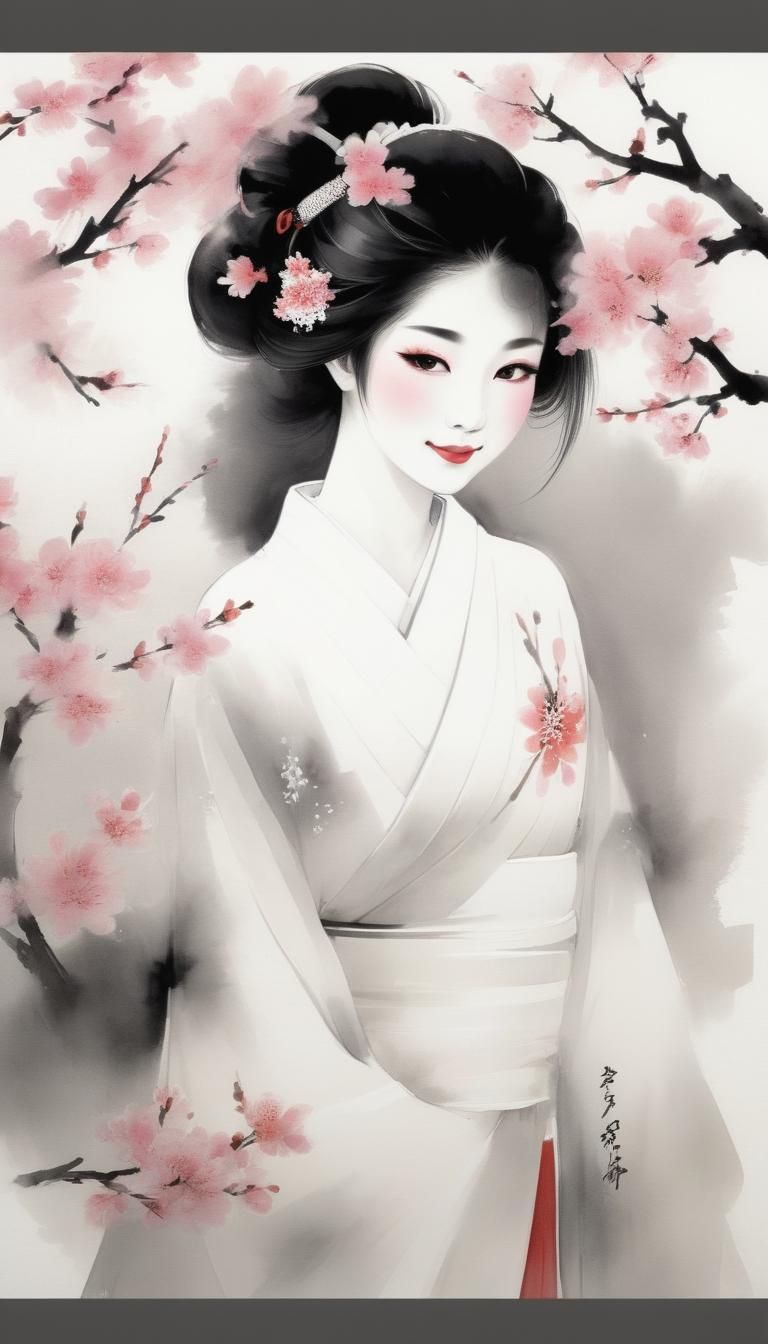 Portrait of a Geisha