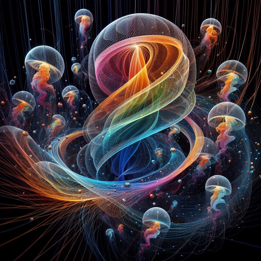 Fibonacci style Jellyfish