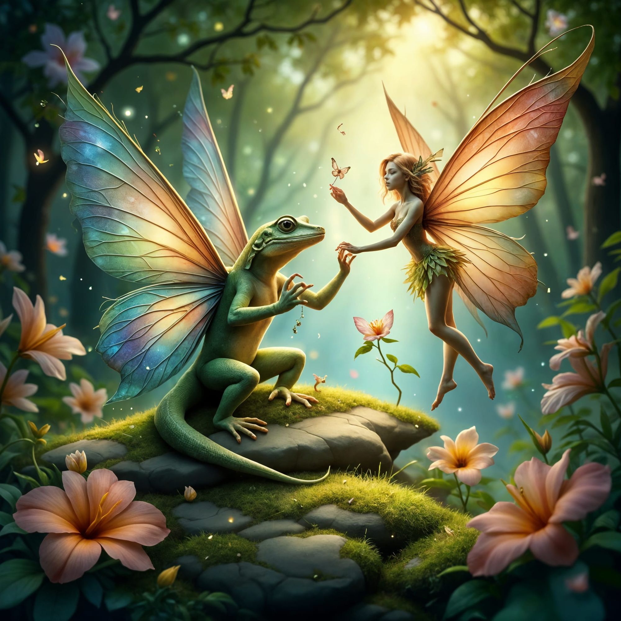 A Gecko Fairy is created 