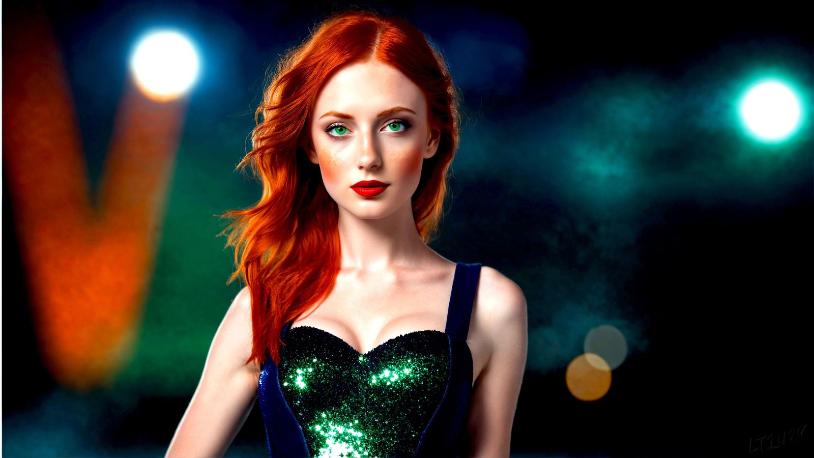 Maya Berg - Glitter in the air series.