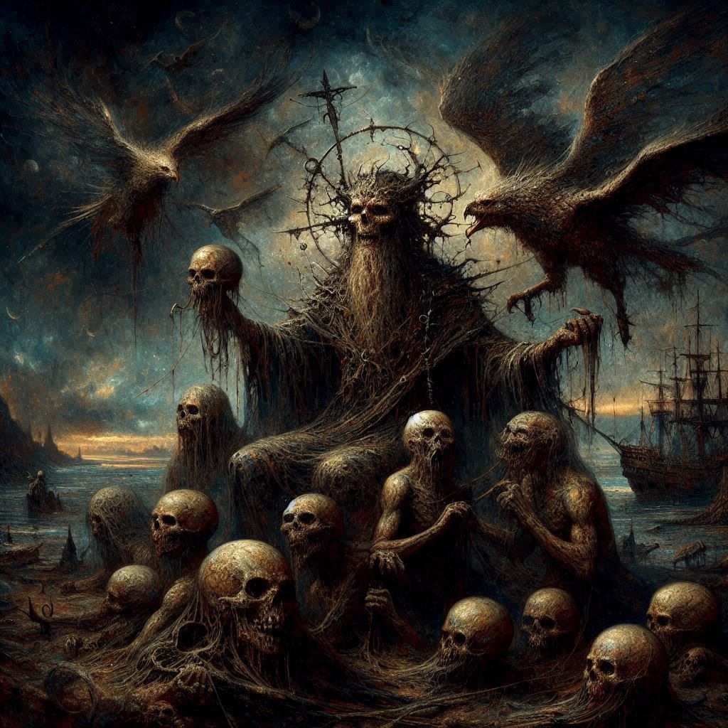 Dark Fantasy Artwork - The Lord of Madness