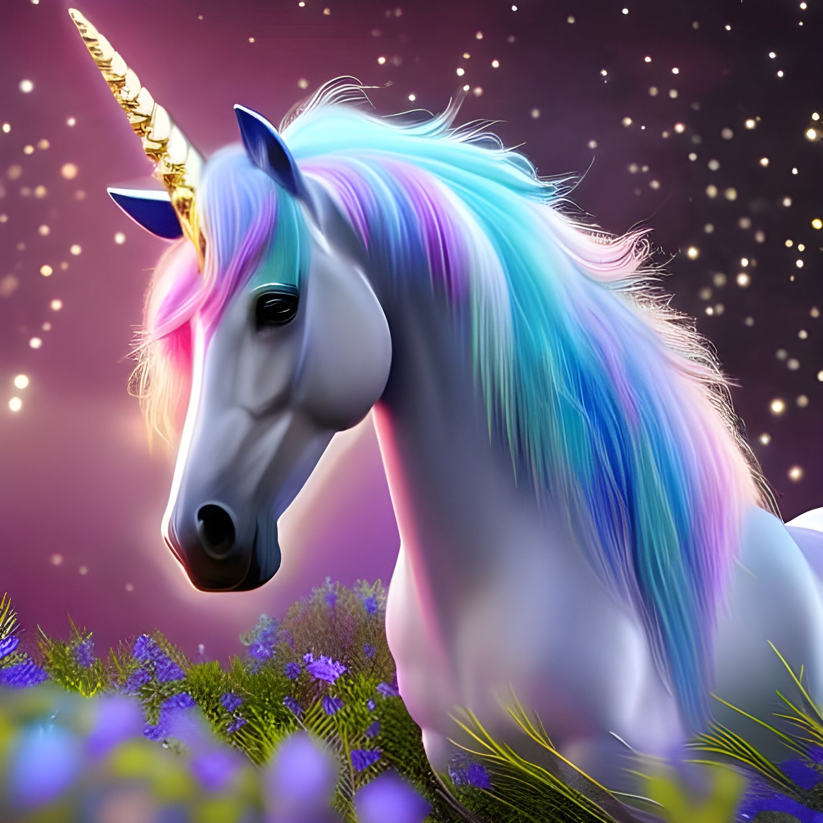 unicorn  by @Hani