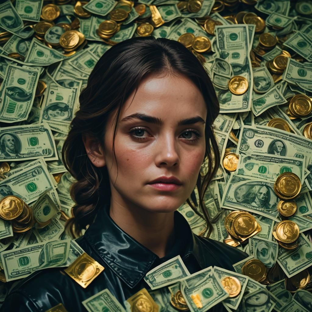 gloss portrait oil & money