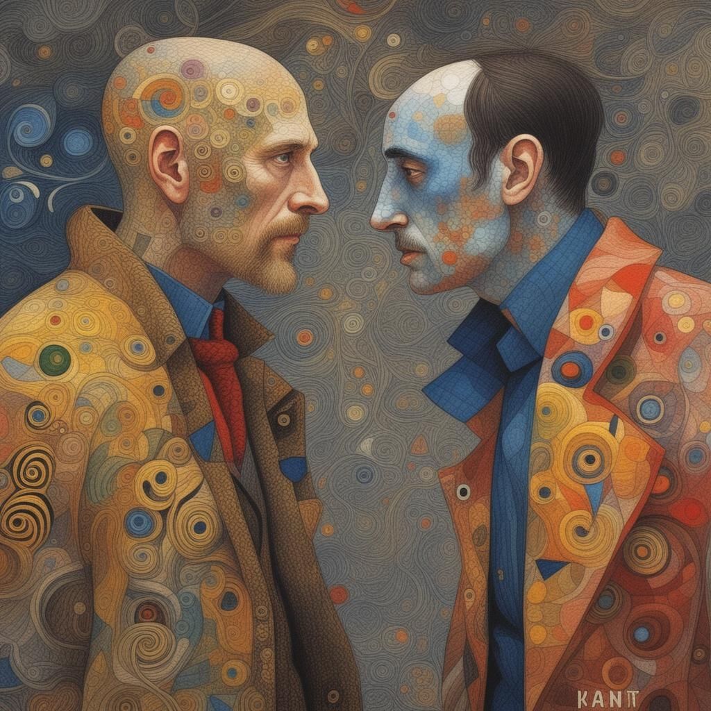 Two styles confrontation