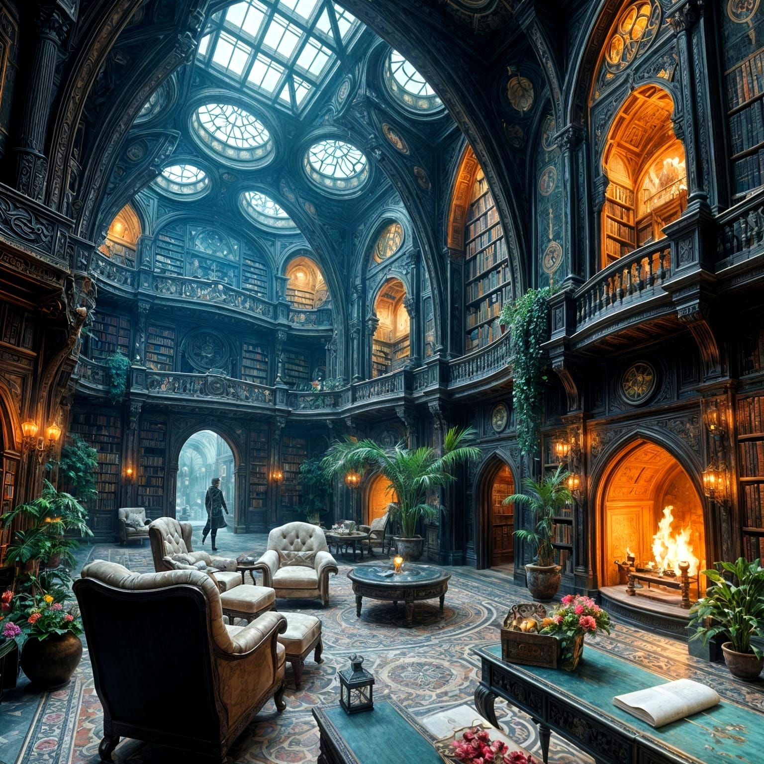 home of knowledge  by @Entdecker