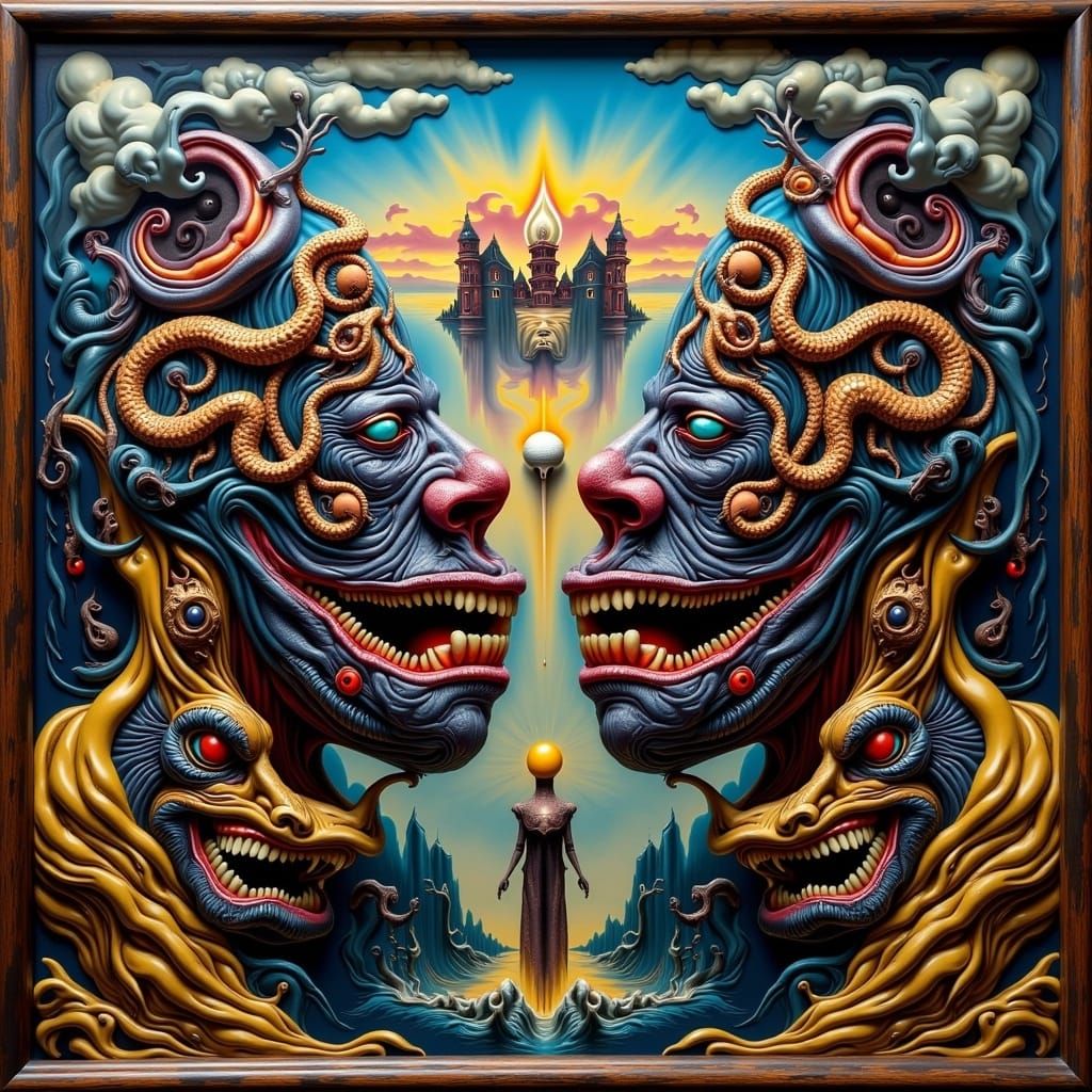 Psychedelic artistic image