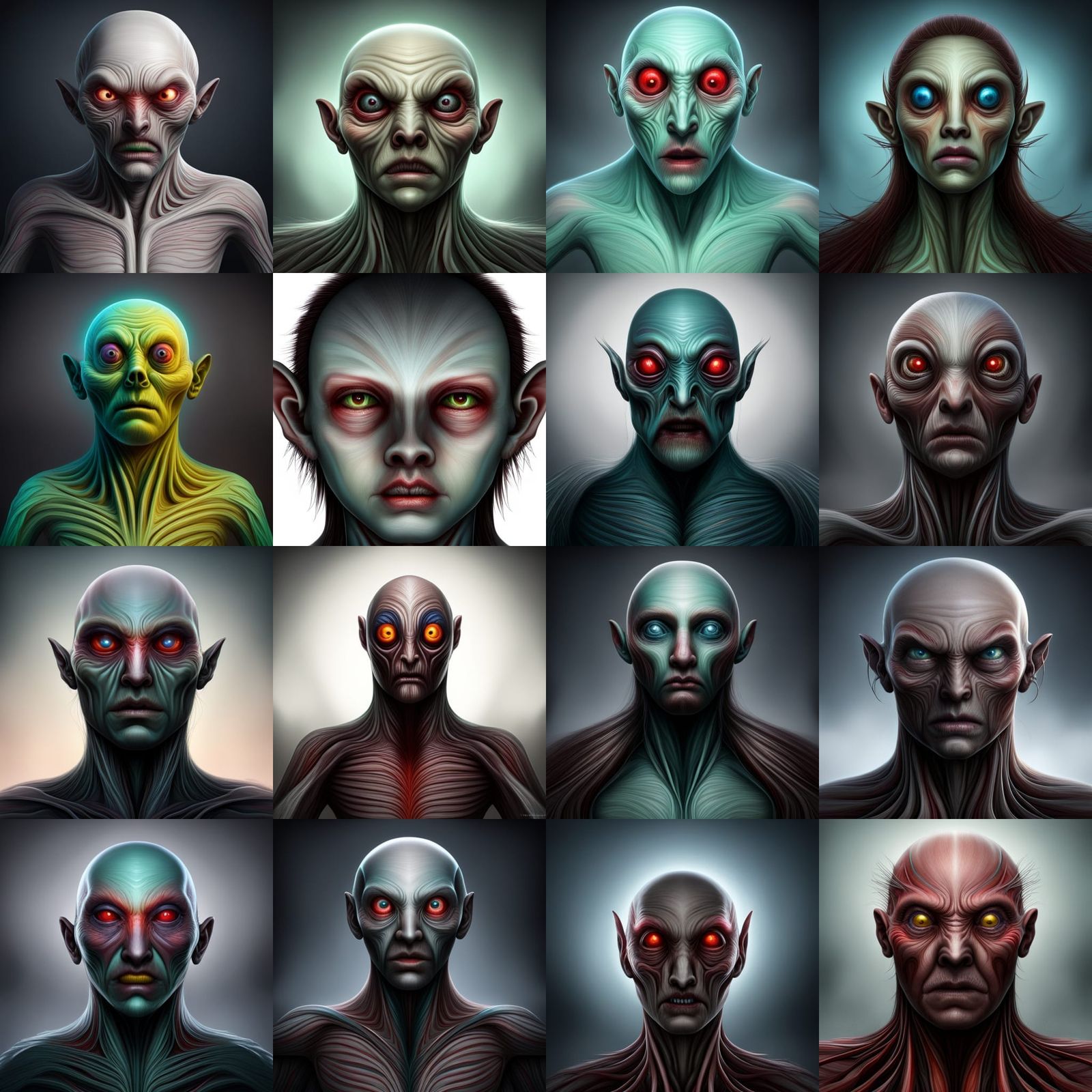 a centered ultra photorealistic vividly colourful strange ho...
