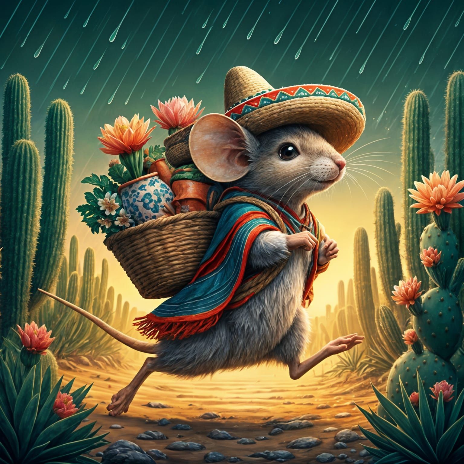 Rushing home  by @Montana Deroble