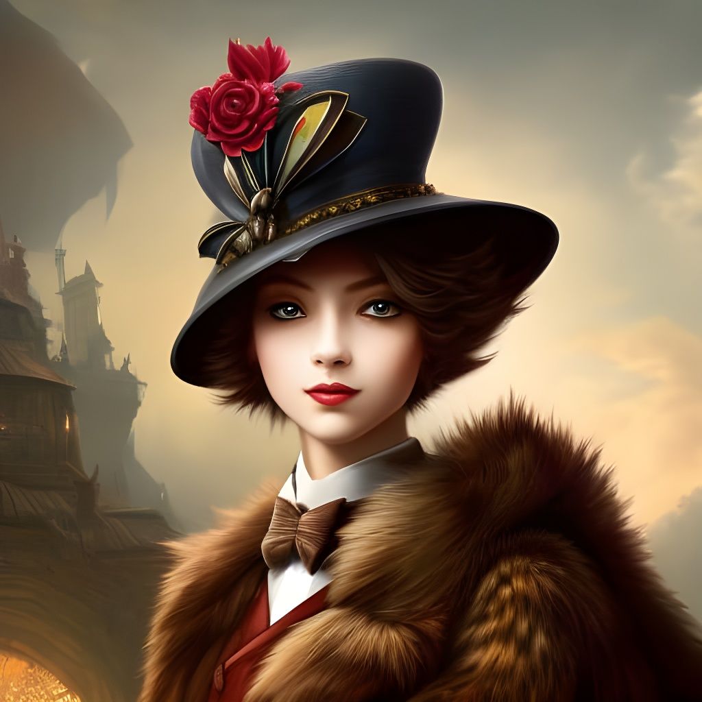Portrait of a Lady Industrialist.
