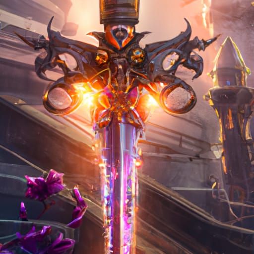They said the crystal sword could focus your Chi...