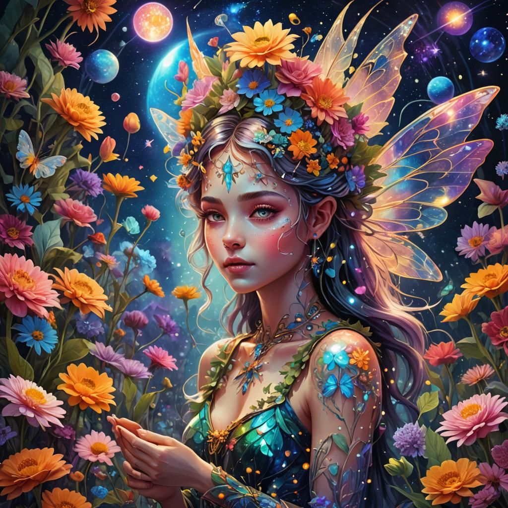 Rainbow Bloom Fairy