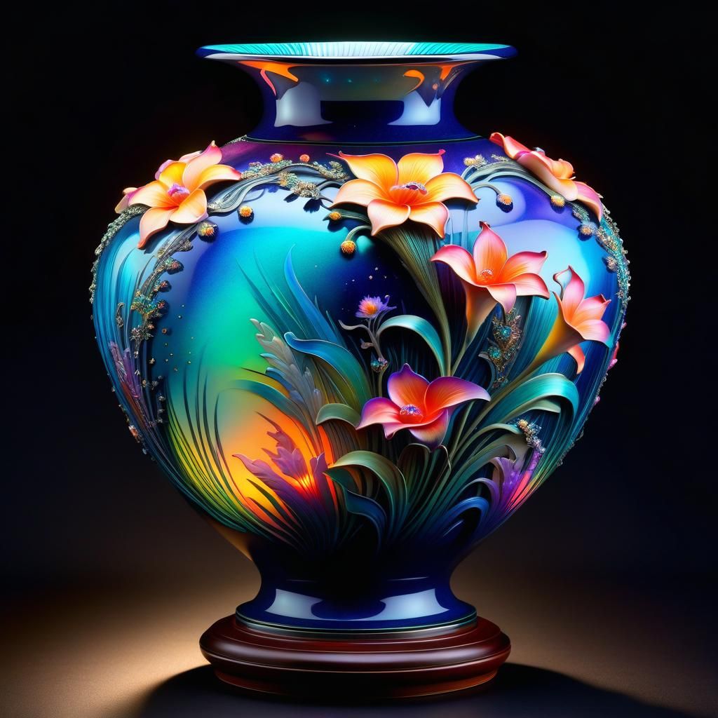 Eccentric Clay Pottery AI Generated Artwork NightCafe Creator