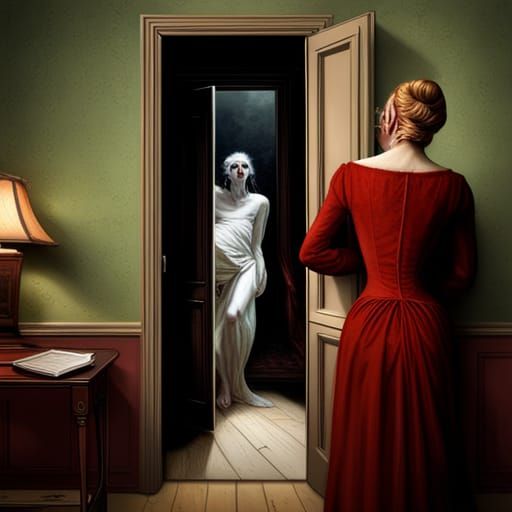 Come closer. Let me get a better look at you dear.  by @Absolute-Mite