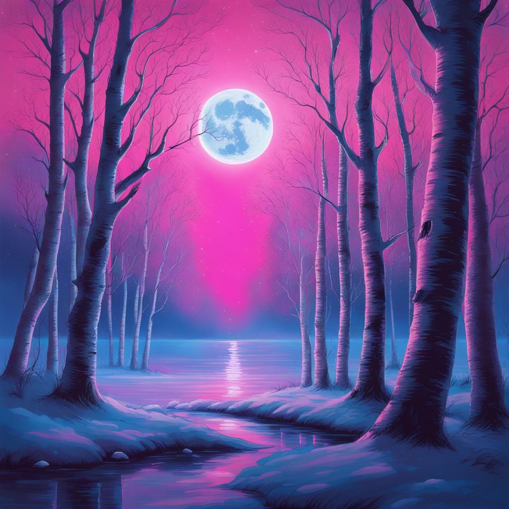 Winter midnight