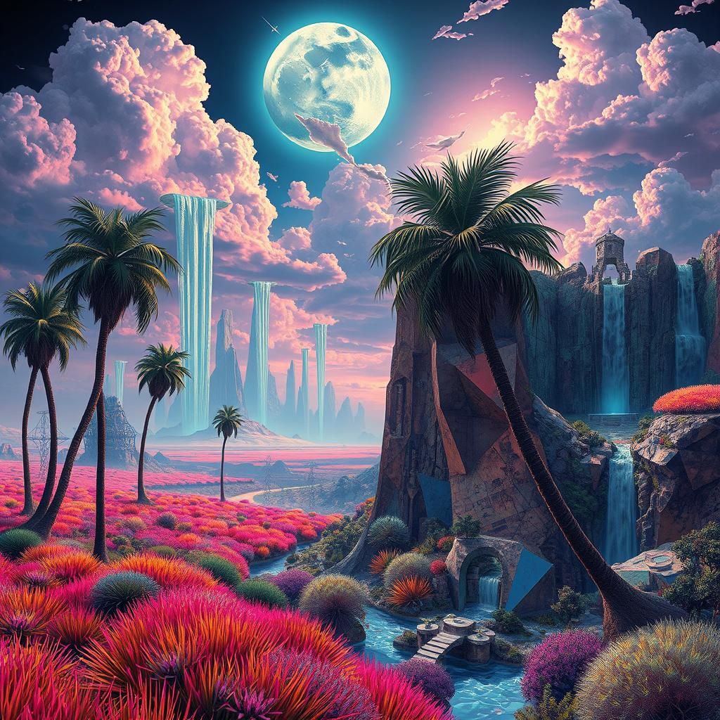 "The Moon, Our Eternal Witness..."  🌕